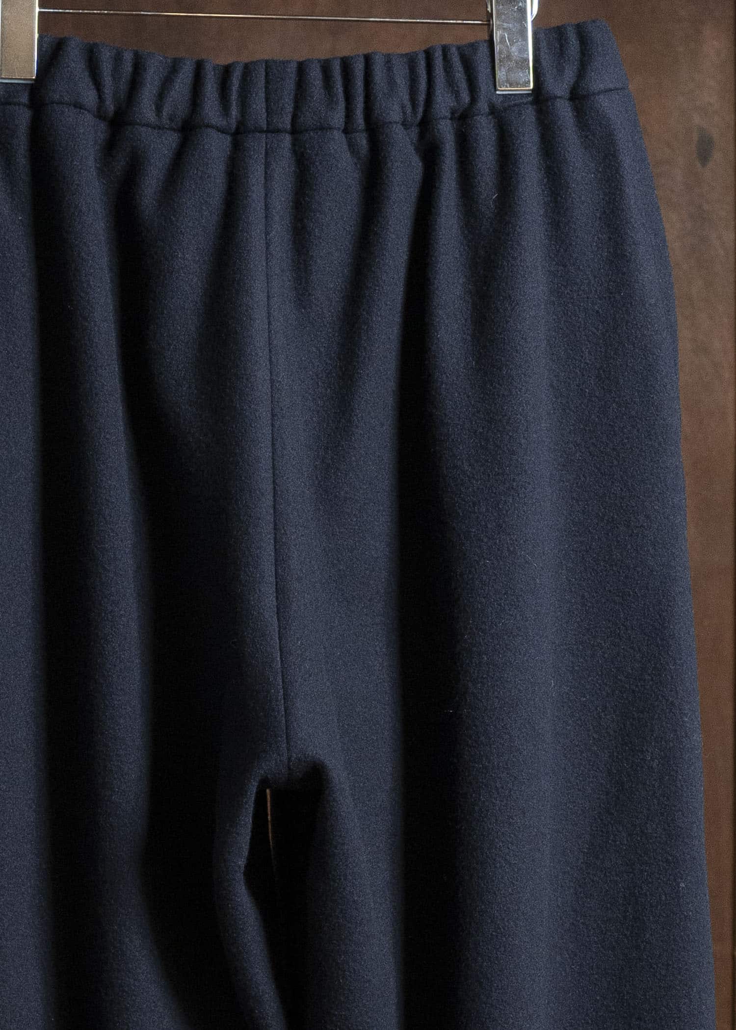 Jurgen Lehl メルトンパンツ J0154FPM692 39 紺