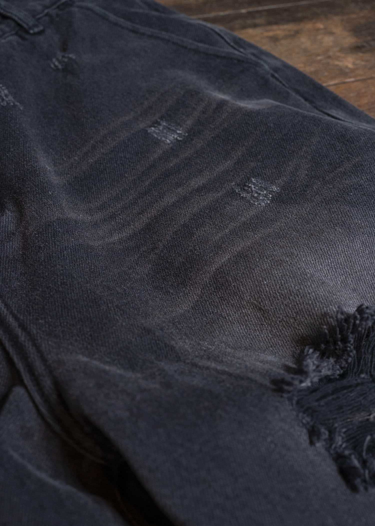 Professor.E FADED BLACK DENIM GREY 26FW-PE-TRL-05