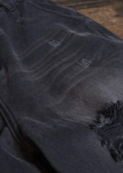 Professor.E FADED BLACK DENIM GREY 26FW-PE-TRL-05