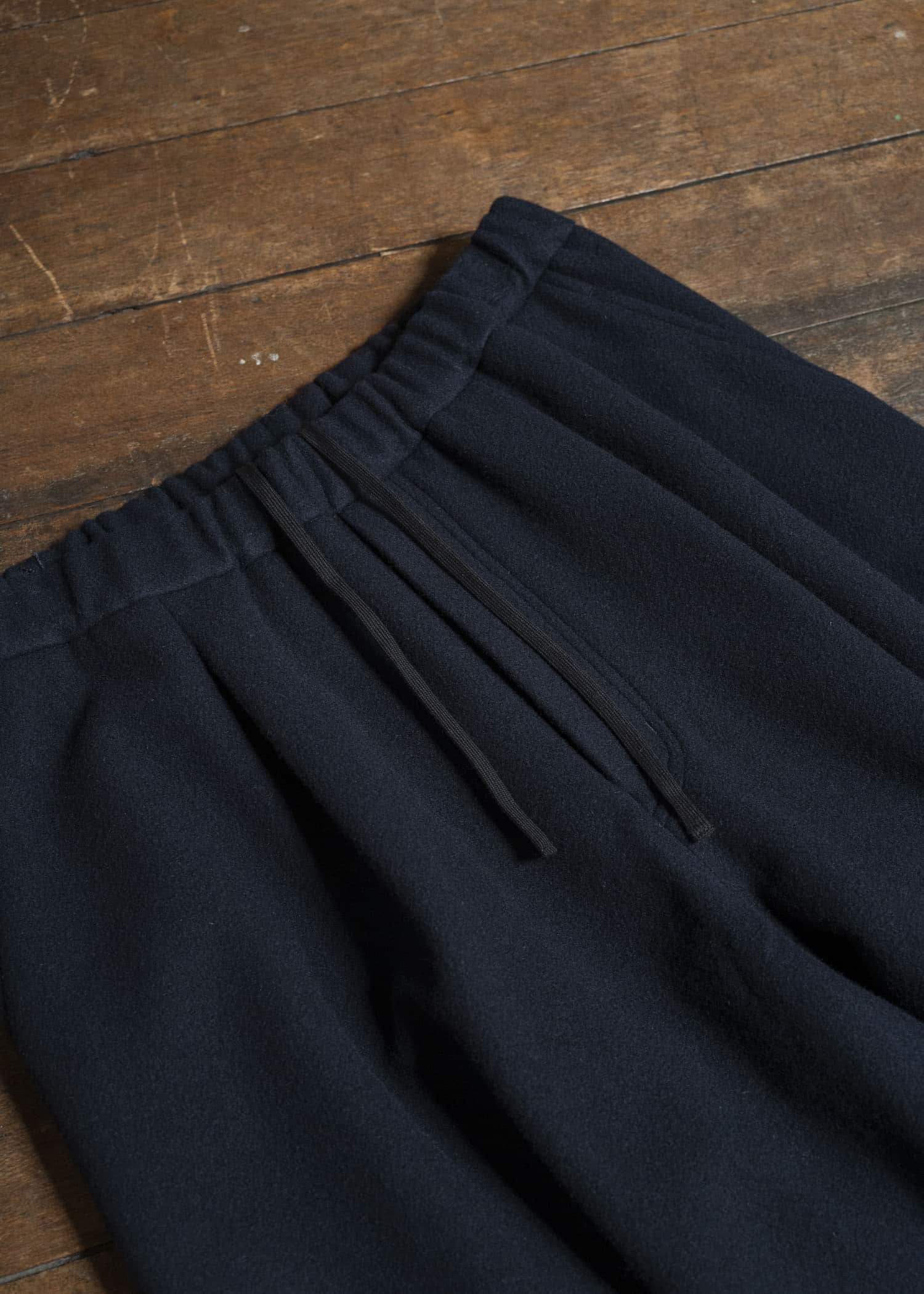 Jurgen Lehl メルトンパンツ J0154FPM692 39 紺