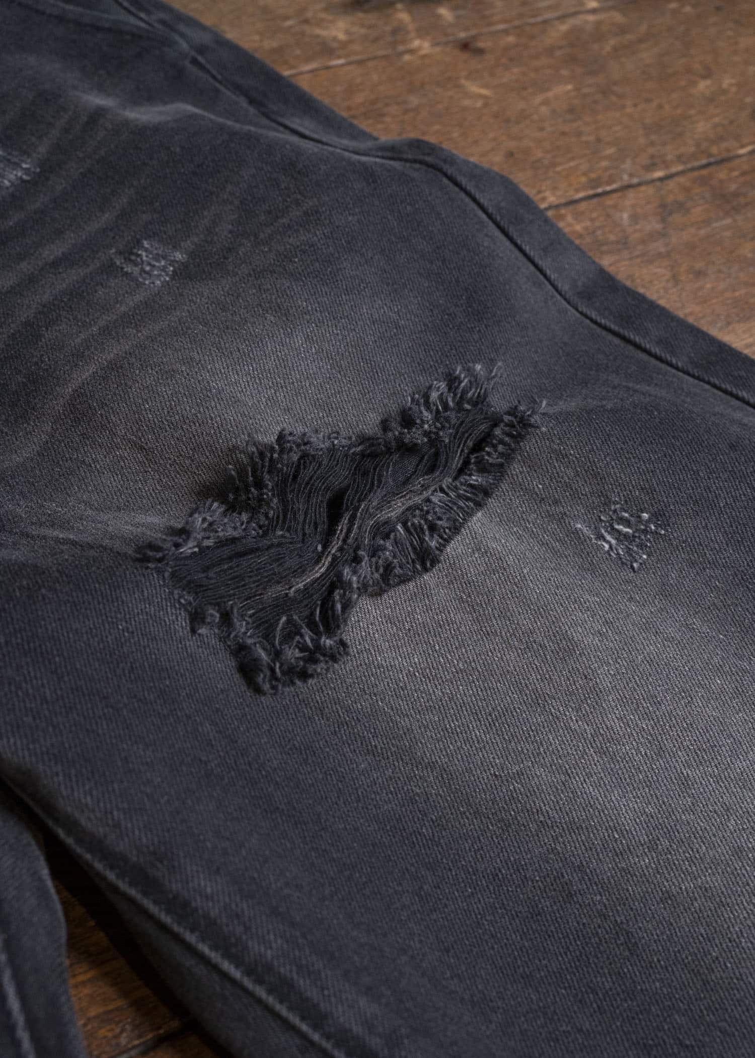 Professor.E FADED BLACK DENIM GREY 26FW-PE-TRL-05