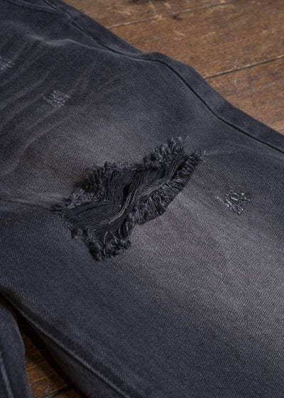 Professor.E FADED BLACK DENIM GREY 26FW-PE-TRL-05