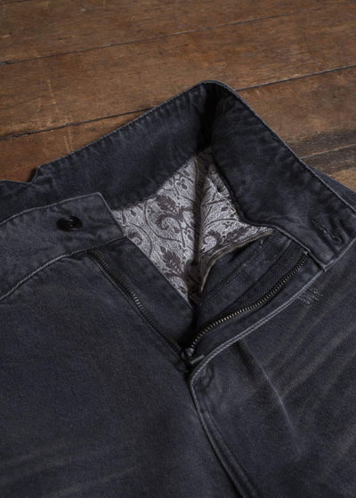 Professor.E FADED BLACK DENIM GREY 26FW-PE-TRL-05