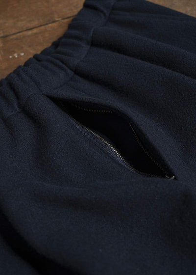 Jurgen Lehl メルトンパンツ J0154FPM692 39 紺