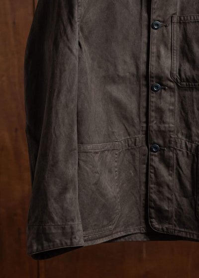 Taiga Takahashi Railoroad Jacket Mud Dyed Brown Lot.315