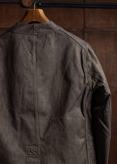 Taiga Takahashi Railoroad Jacket Mud Dyed Brown Lot.315
