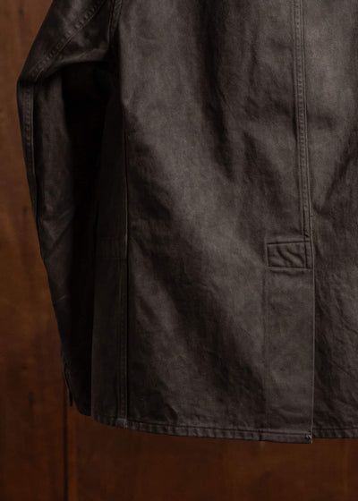 Taiga Takahashi Railoroad Jacket Mud Dyed Brown Lot.315