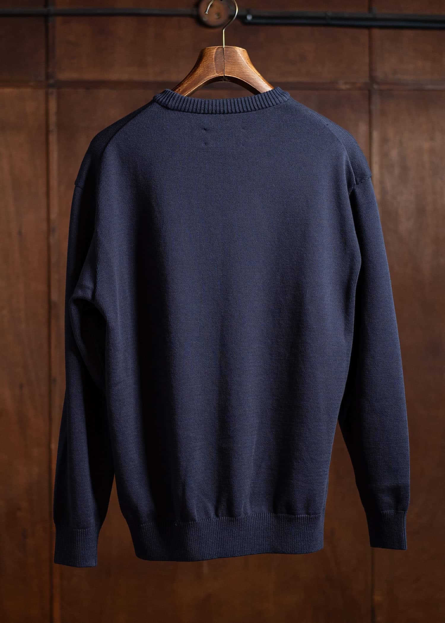 YOKO SAKAMOTO Crew Neck KnitYS-25SS-109-NAVY