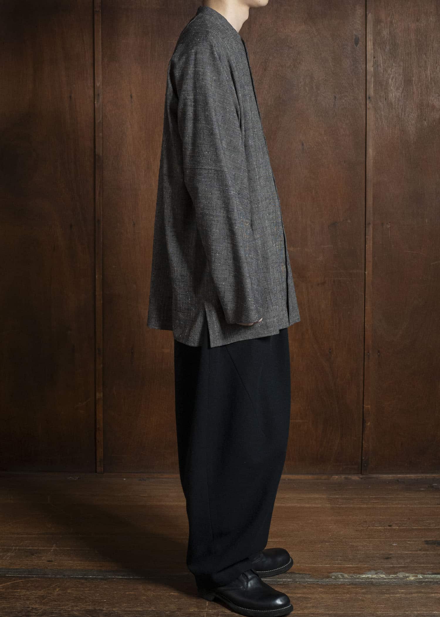 Jurgen Lehl メルトンパンツ J0154FPM692 19 黒