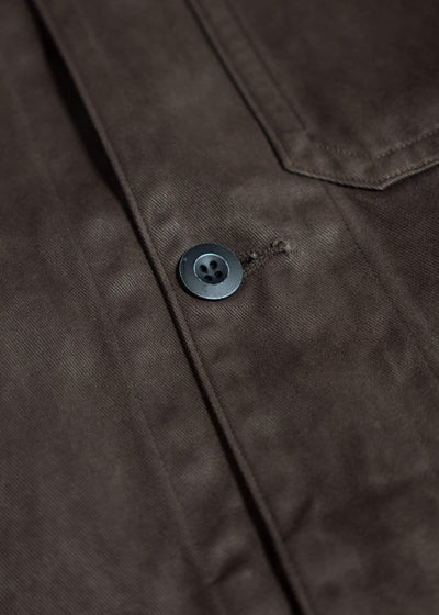 Taiga Takahashi Railoroad Jacket Mud Dyed Brown Lot.315