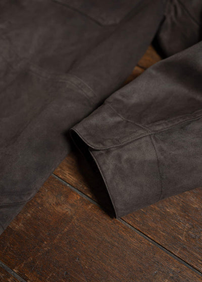 Taiga Takahashi Railoroad Jacket Mud Dyed Brown Lot.315