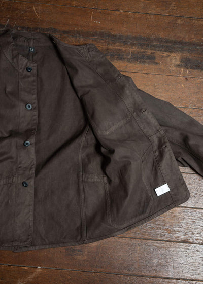 Taiga Takahashi Railoroad Jacket Mud Dyed Brown Lot.315