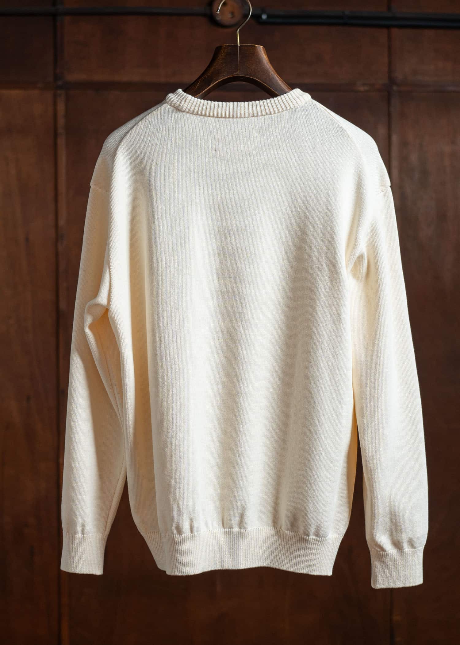 YOKO SAKAMOTO Crew Neck KnitYS-25SS-109-ECRU