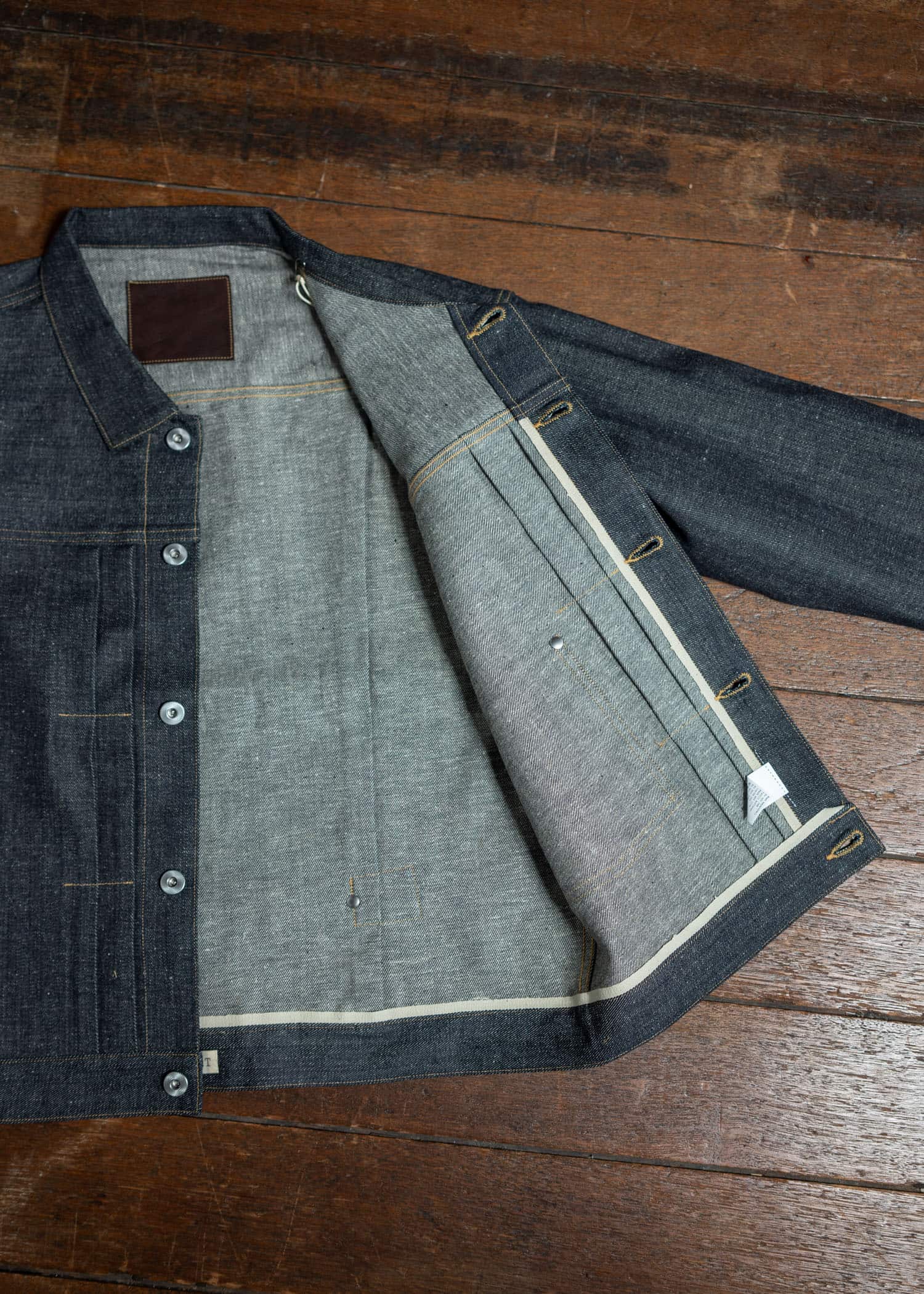 Taiga Takahashi Lot.703-Raw Indigo Denim Jacket C.1920's Raw