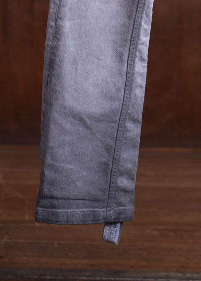 boris bidjan saberi DRAWSTRING DENIM PANTS WASH BLUE