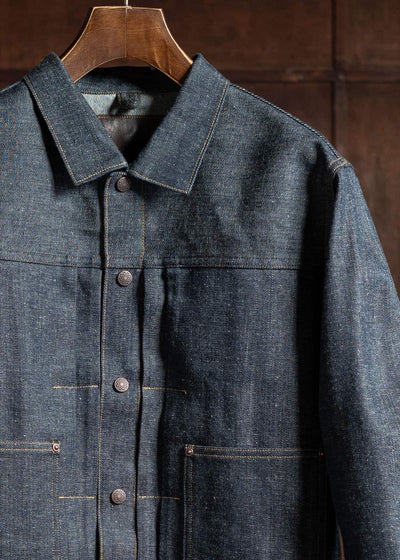 Taiga Takahashi Denim Jacket Raw Indigo Lot.701