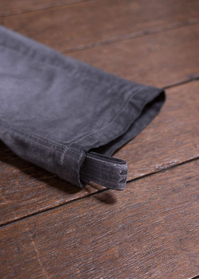 boris bidjan saberi DRAWSTRING DENIM PANTS WASH BLUE