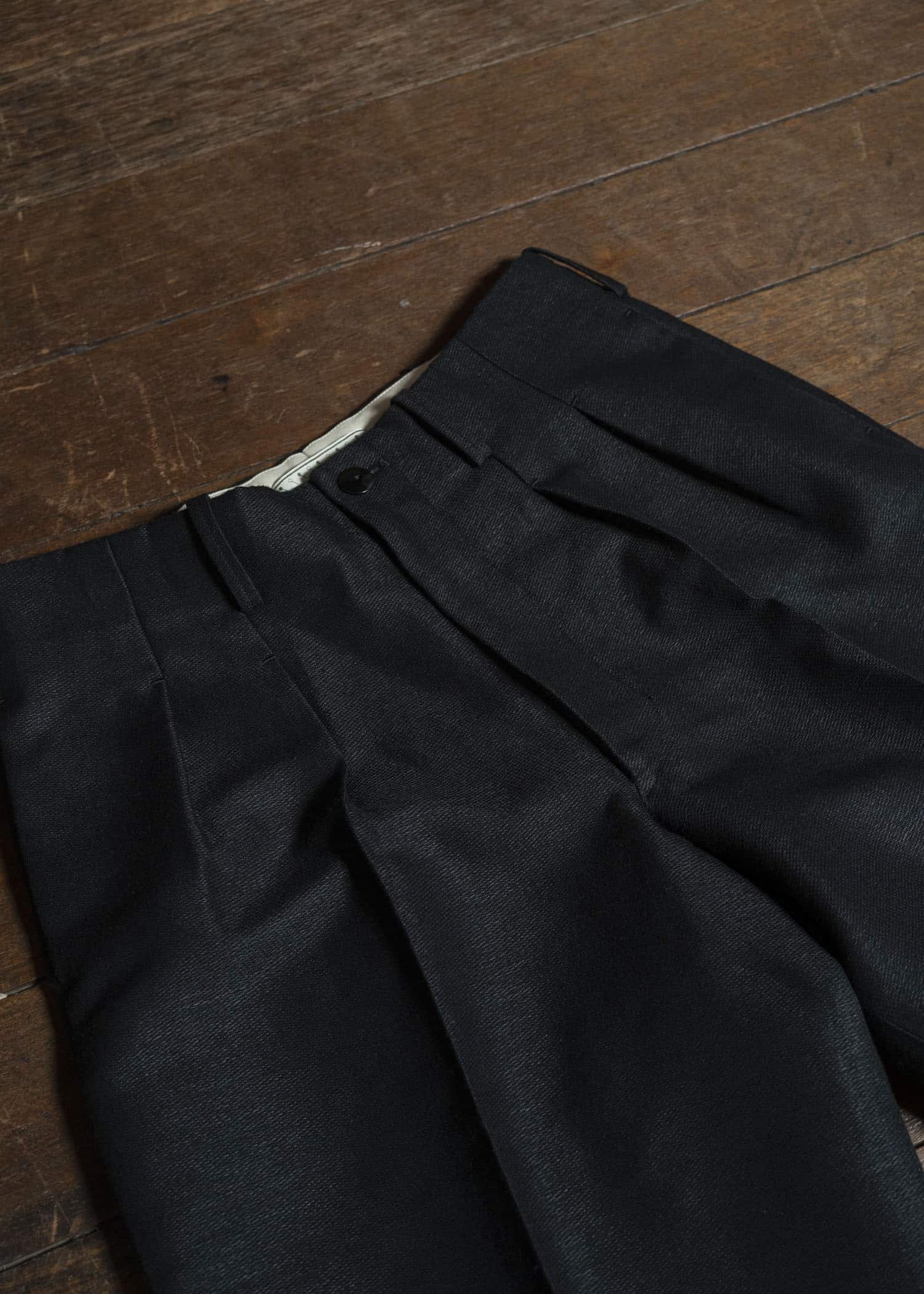 Gorsch 13-2ND-TR01-WHMV Wool Hemp 2 Tack Trousers Black