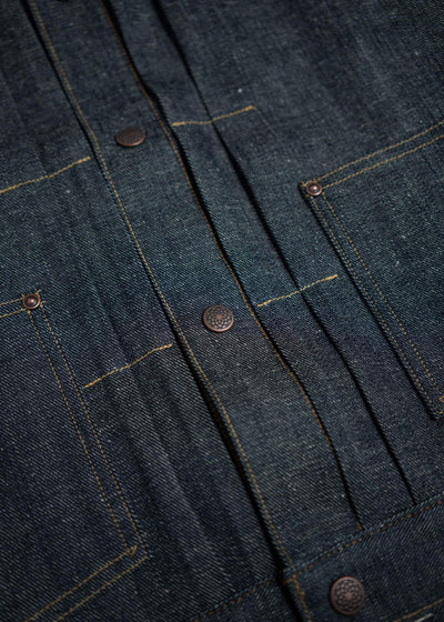 Taiga Takahashi Denim Jacket Raw Indigo Lot.701