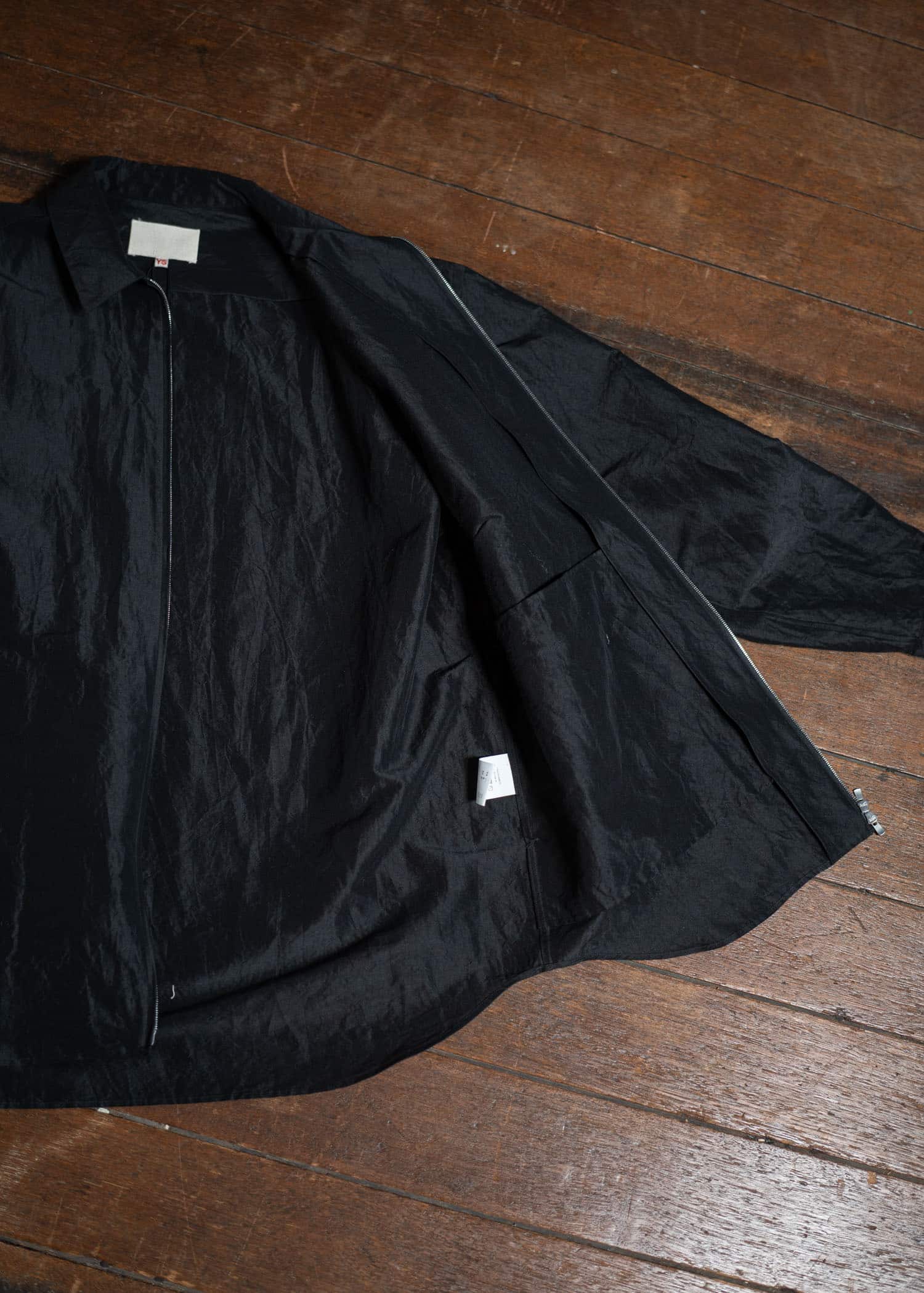 YOKO SAKAMOTO Zip ShirtYS-25SS-58-BLACK