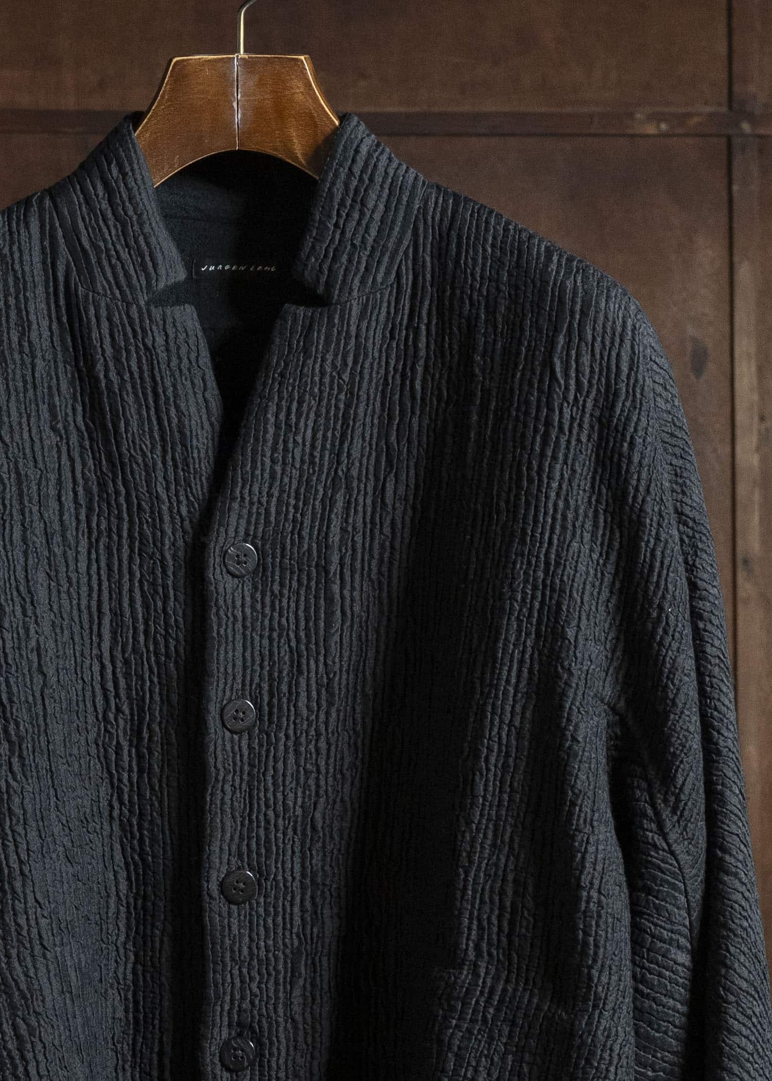 Jurgen Lehl シルクウールコットンキルトジャケット JO151FJM301