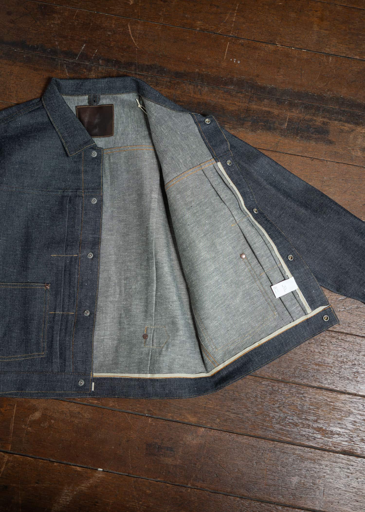 Taiga Takahashi Denim Jacket Lot.701 Raw Indigo