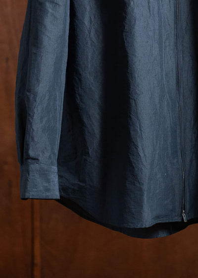 YOKO SAKAMOTO Zip ShirtYS-25SS-58-NAVY