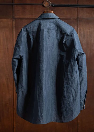 YOKO SAKAMOTO Zip ShirtYS-25SS-58-NAVY