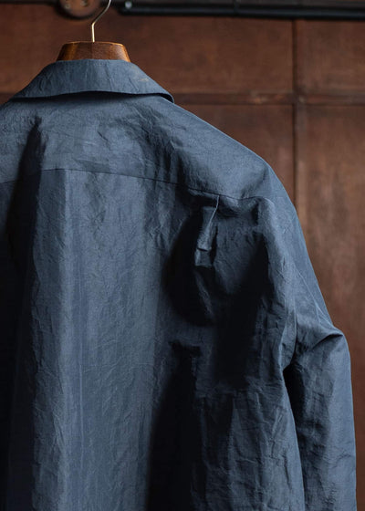 YOKO SAKAMOTO Zip ShirtYS-25SS-58-NAVY