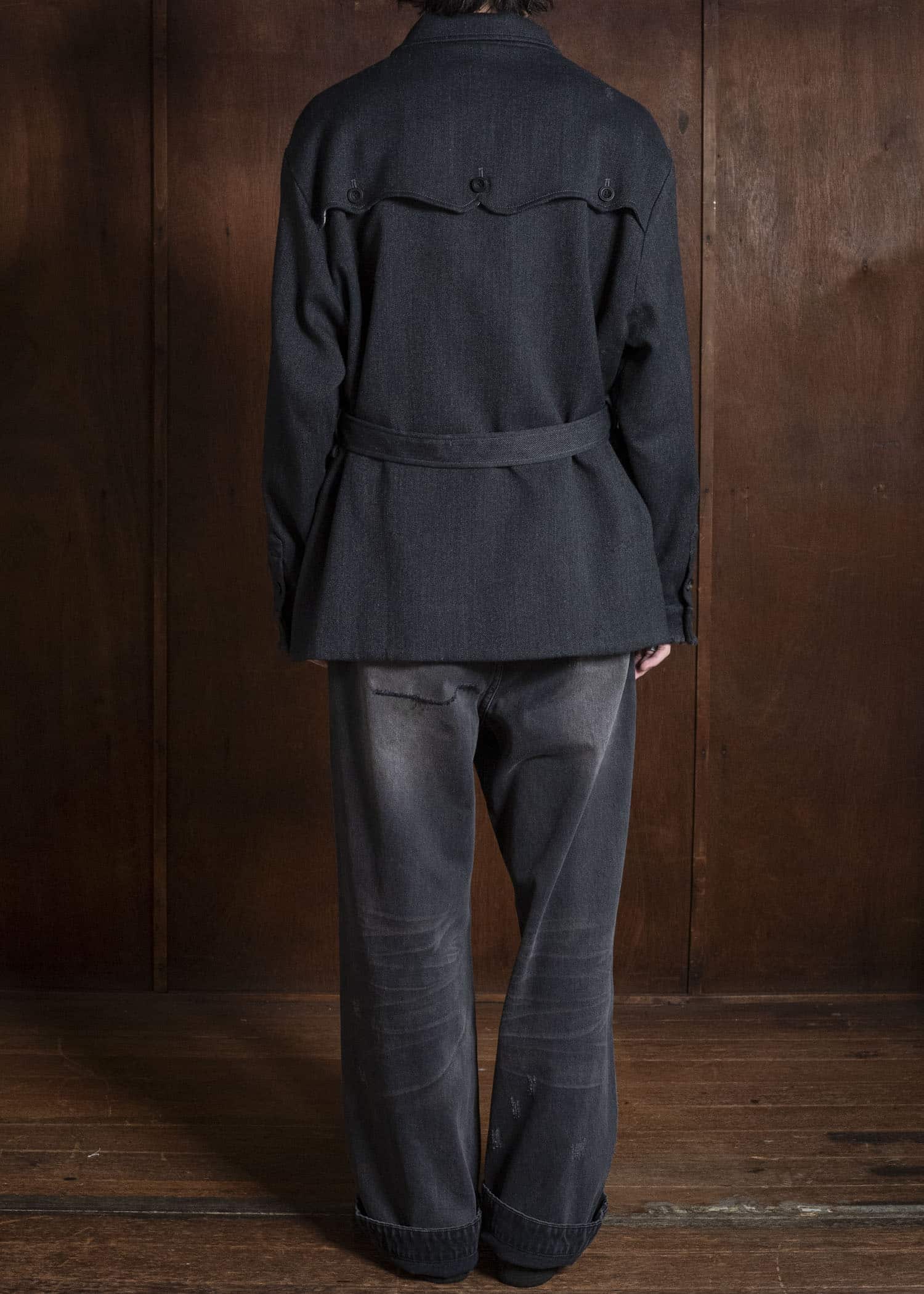 Professor.E AGED PEACOAT GREY 26FW-PE-JKT-07