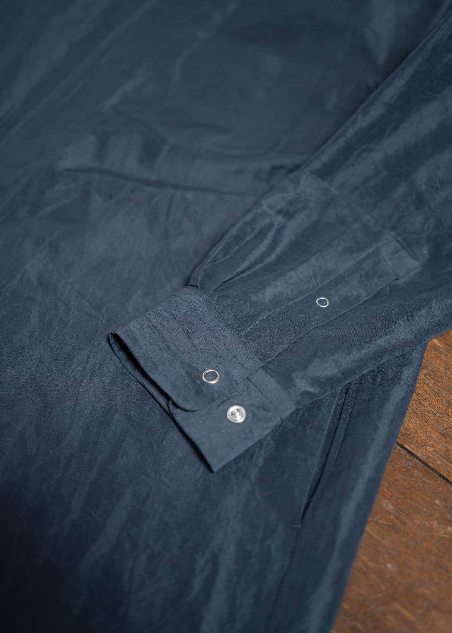 YOKO SAKAMOTO Zip ShirtYS-25SS-58-NAVY