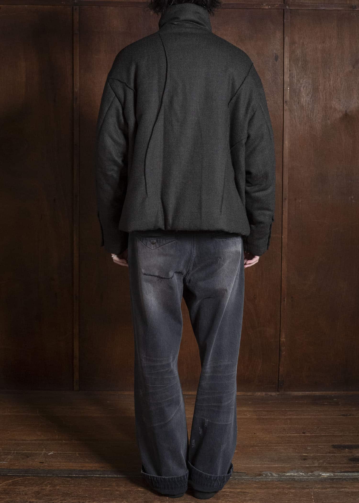 Professor.E PUFFER JKT DARK GREEN 26FW-PE-JKT-04