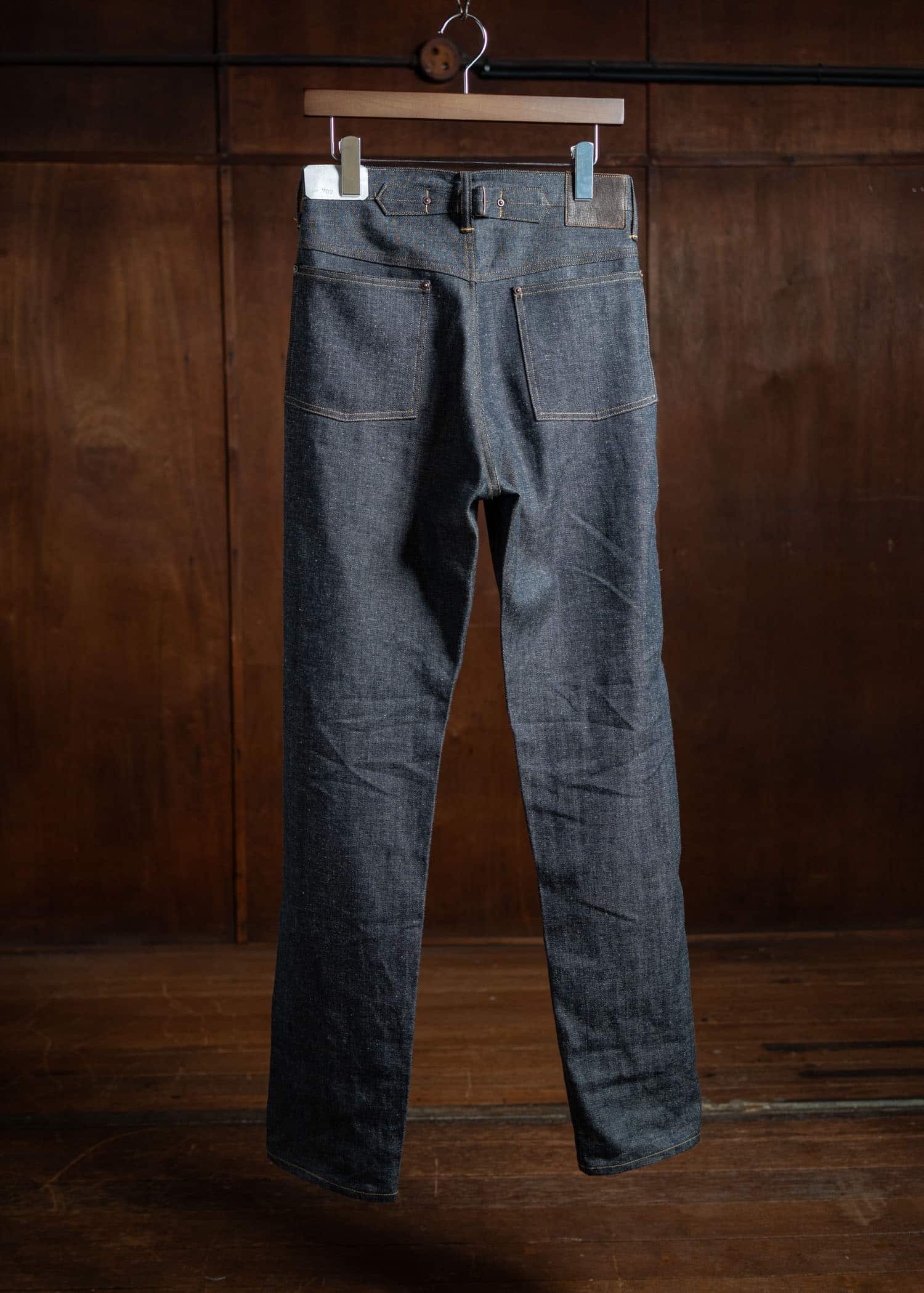 Taiga Takahashi Denim Trousers Lot.702 Raw Indigo