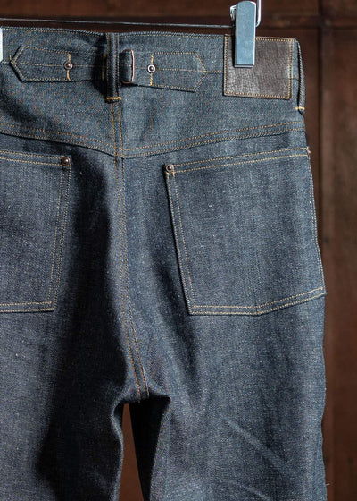 Taiga Takahashi Lot.702-Raw Indigo Denim Trousers Raw Indigo