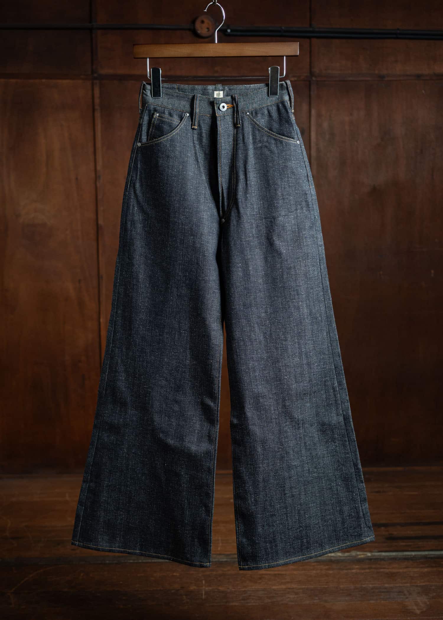 Taiga Takahashi Denim Trousers W Raw Indigo Lot.705