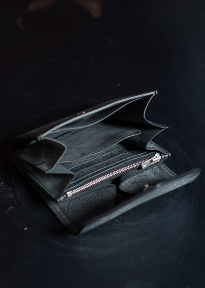 YOKO SAKAMOTO Regular WalletYS-LW-REGULAR-BLACK