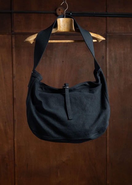 Taiga Takahashi Newsboy Bag Black Lot.004