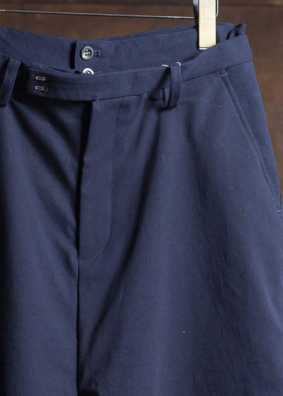 BIBLIOTHERK REMAKED TAILORED SHORTS BR78-SS25 Navy