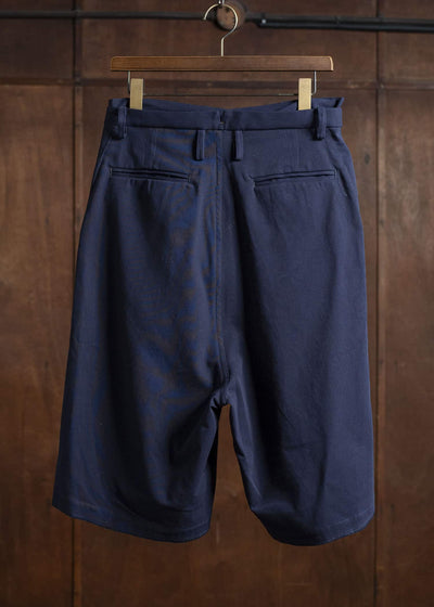 BIBLIOTHERK REMAKED TAILORED SHORTS BR78-SS25 Navy