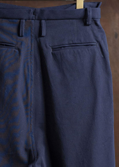 BIBLIOTHERK REMAKED TAILORED SHORTS BR78-SS25 Navy