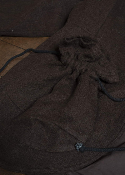 Gathering Textiles Beekeeper Jacket Handwoven, Handfelted Yak And Sheep, Wool, Brown BKJ01-FW-BR