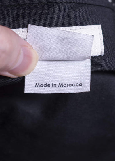 DRIES VAN NOTEN WOOL TWILL TROUSERS