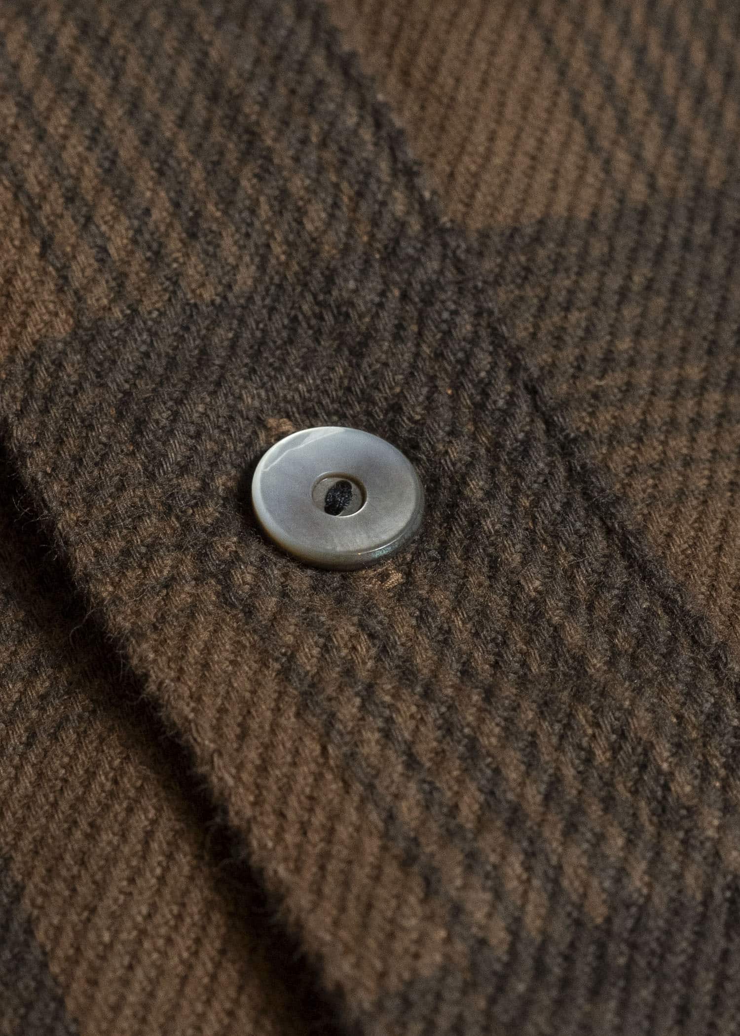 Taiga Takahashi Lot.111-Brown Work Shirt Brown