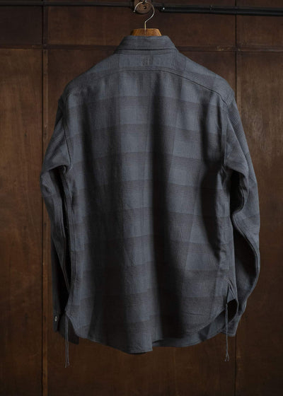 Taiga Takahashi Lot.111-Charcoal Work Shirt Charcoal
