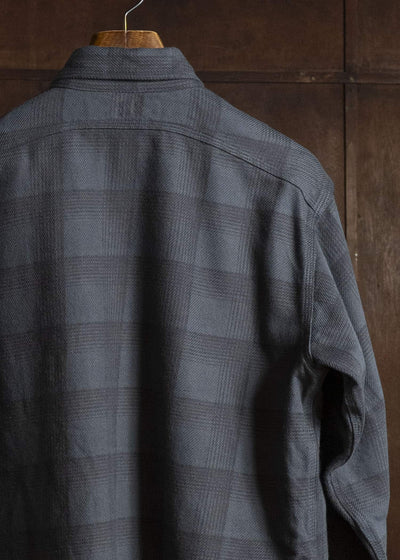 Taiga Takahashi Lot.111-Charcoal Work Shirt Charcoal