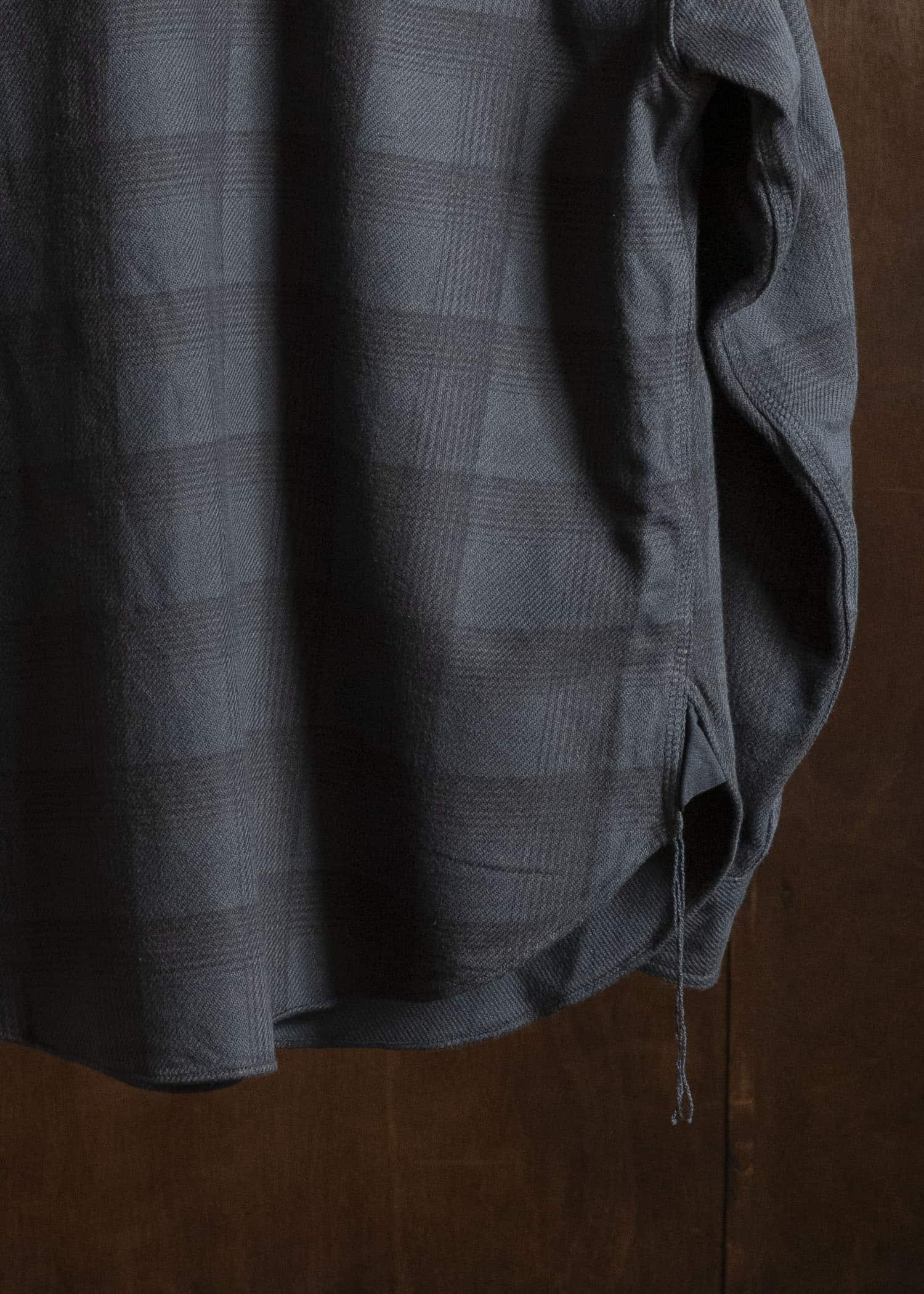 Taiga Takahashi Lot.111-Charcoal Work Shirt Charcoal