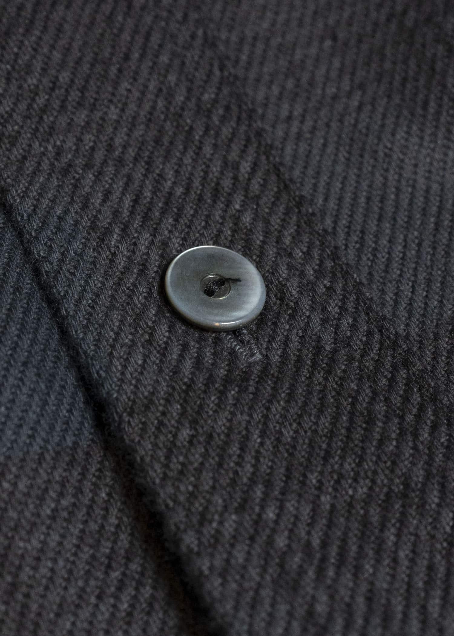 Taiga Takahashi Lot.111-Charcoal Work Shirt Charcoal