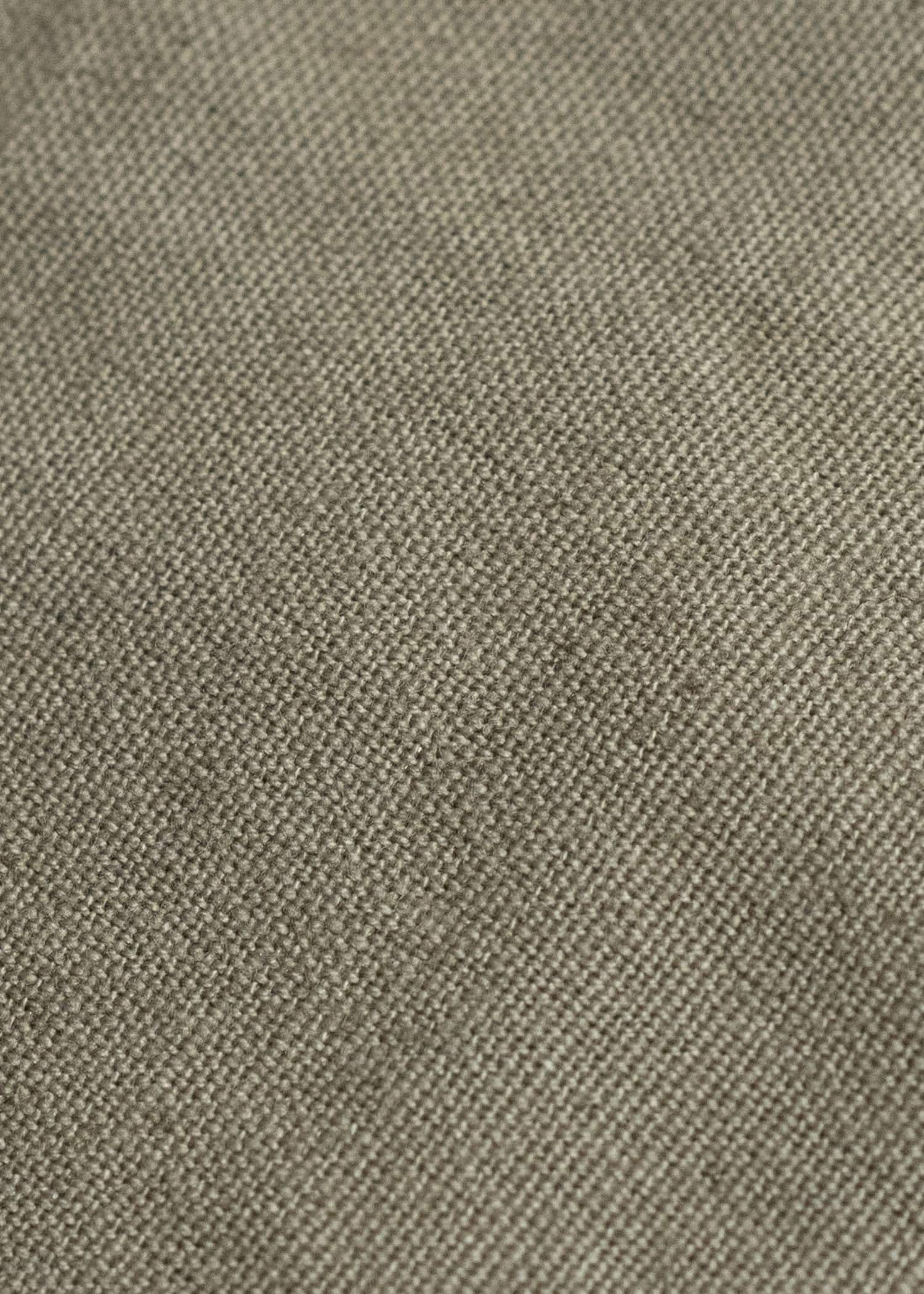 Gathering Textiles Farmer Shirt Linen Cotton Blend , Naturally Dyed Light Green FAS01-LC-KG