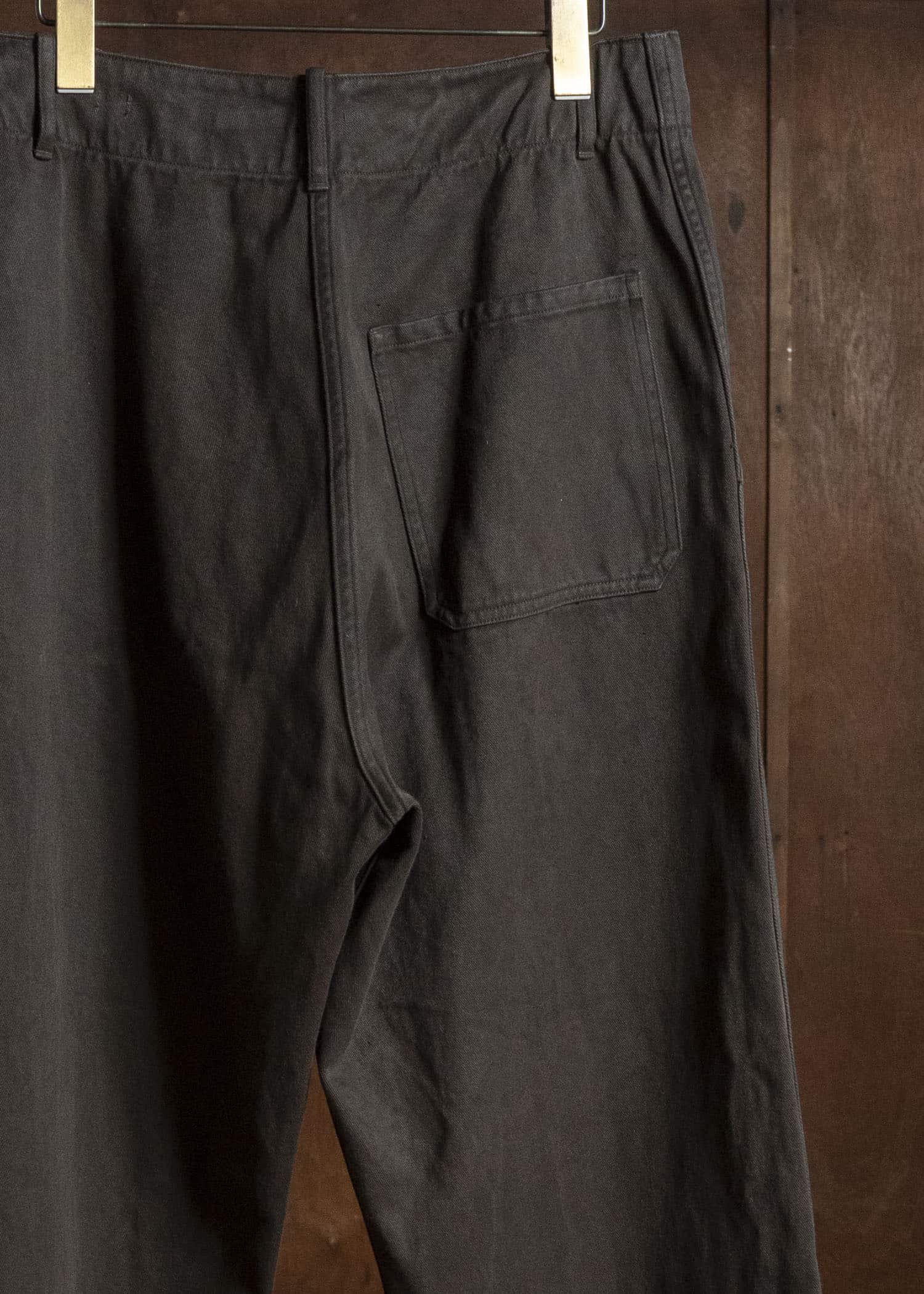 Taiga Takahashi Lot.223-Mud Dyed Brown British Work Trousers Mud Dyed Brown