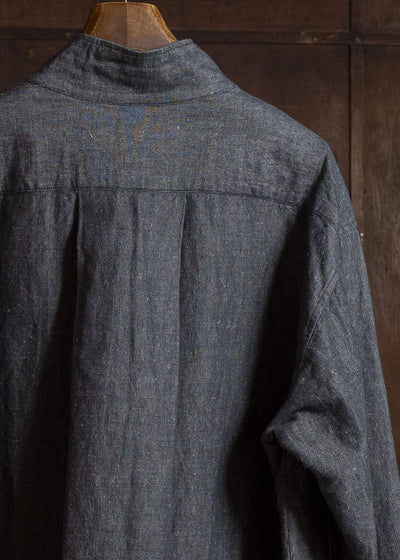 ANSNAM LINEN PULLOVER SHIRT